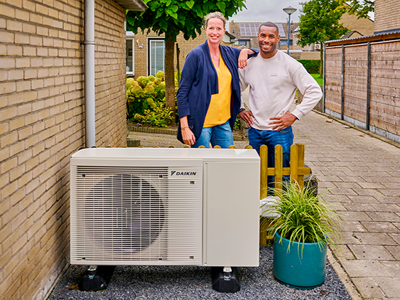 Daikin hybride warmtepomp