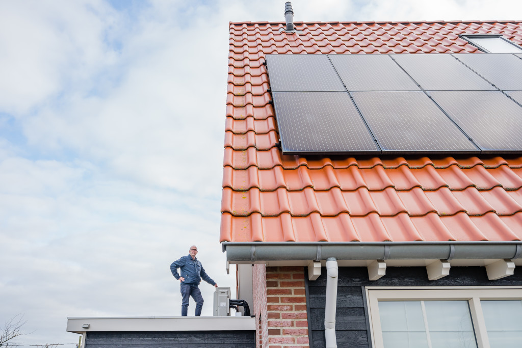 Dhr. Maliepaard uit Tholen met zonnepanelen, airco en een warmtepomp