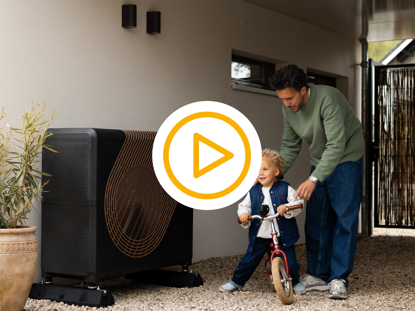 Weheat sparrow met video play knop