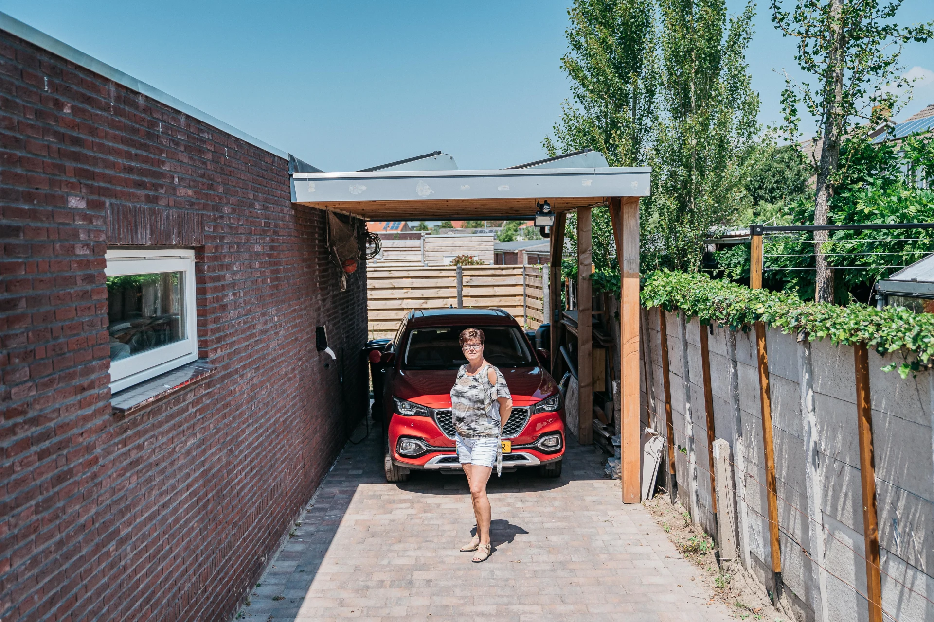 Familie Koeman uit Wemeldinge met zonnepanelen