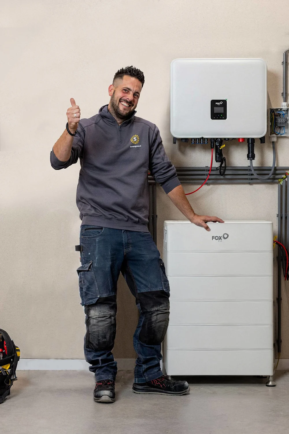 monteur thuisbatterij