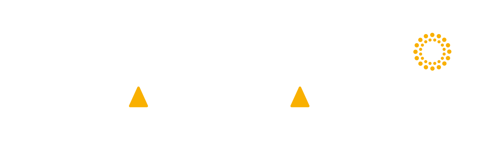 Saman logo - wit