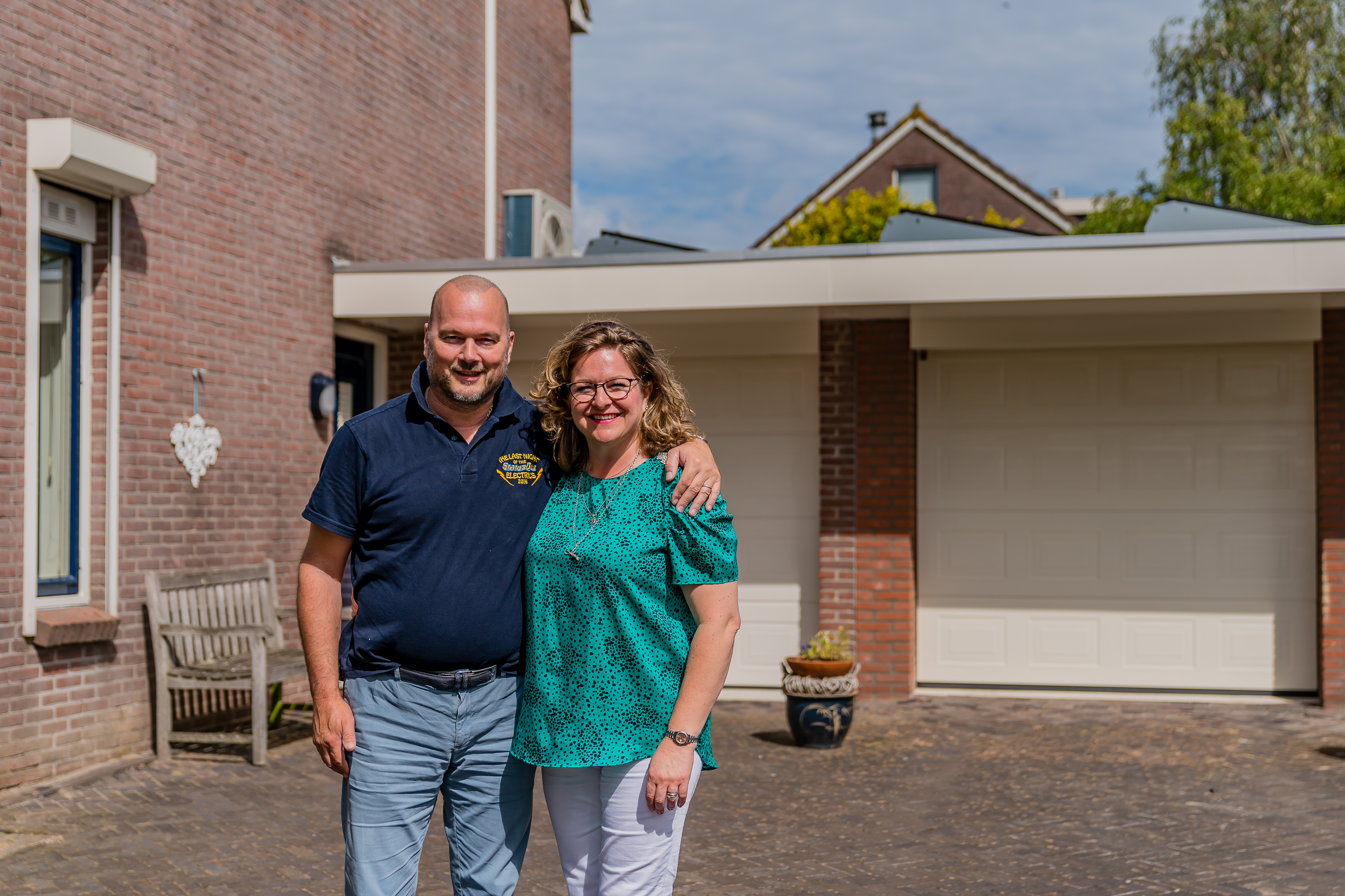 Dhr. van Die uit Westmaas met zonnepanelen en een warmtepomp