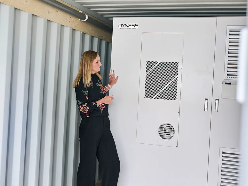 Batterij opslag voor bedrijven