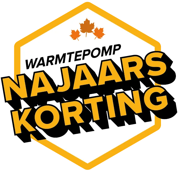 Najaarskorting warmtepomp logo