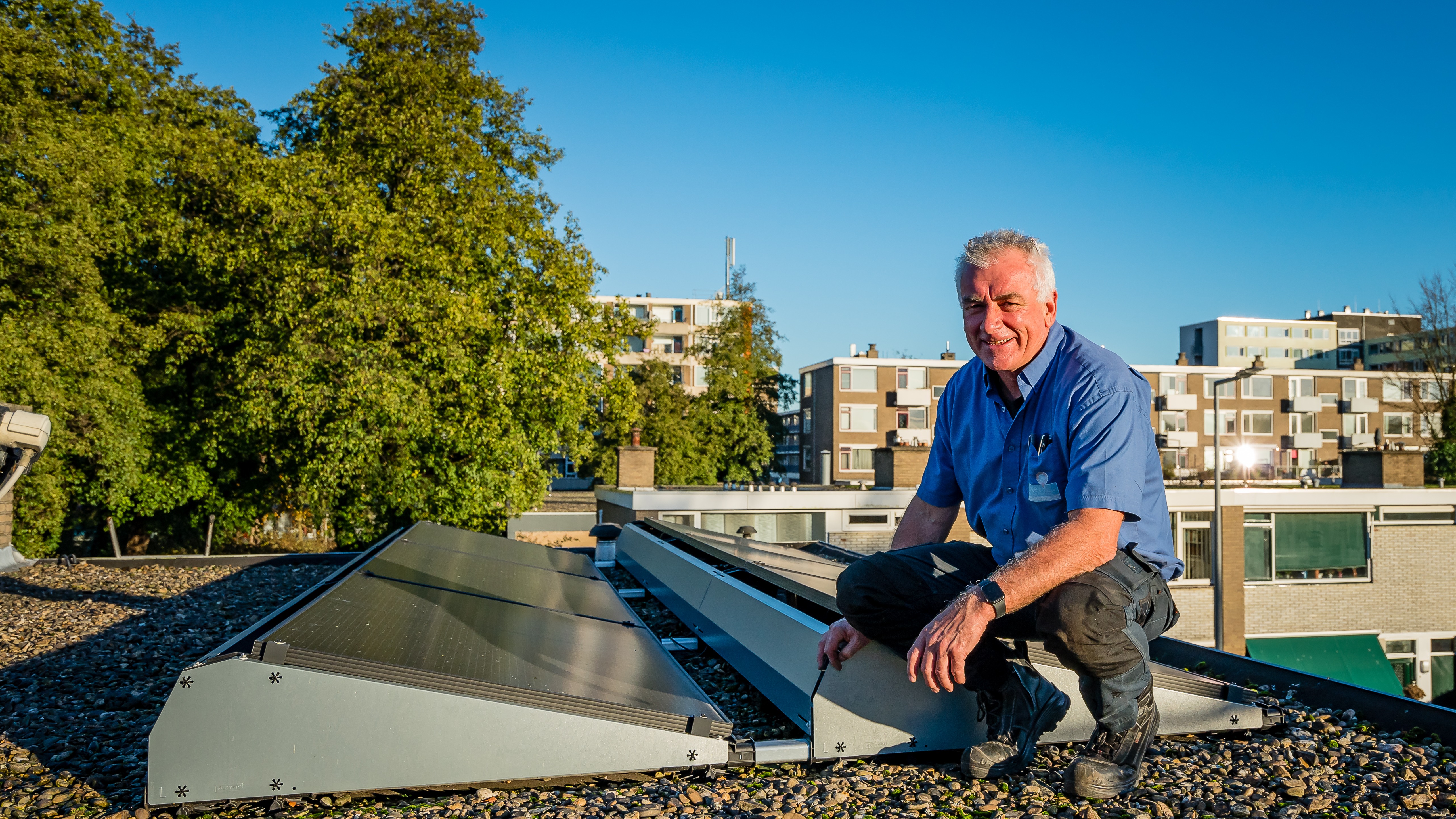 Familie Gamelkoorn uit Rotterdam met zonnepanelen