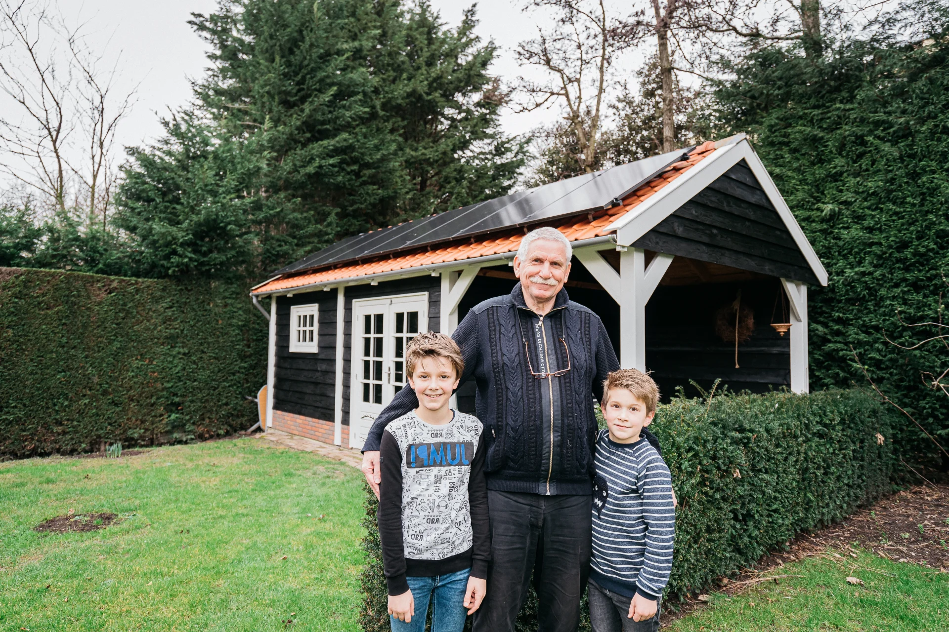 Dhr. Visscher uit Goes met zonnepanelen