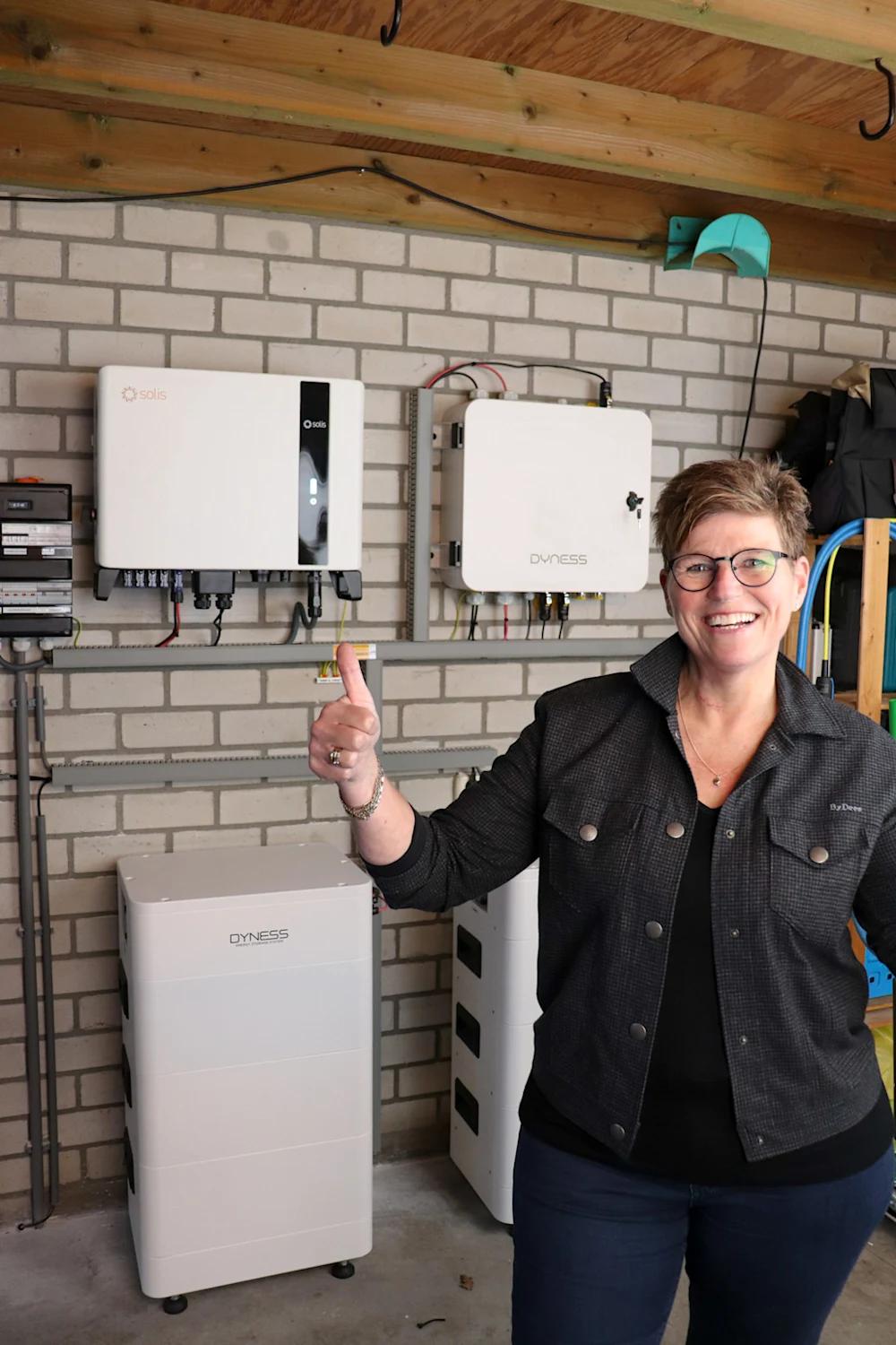 De thuisbatterij was het enige wat nog ontbrak bij ons