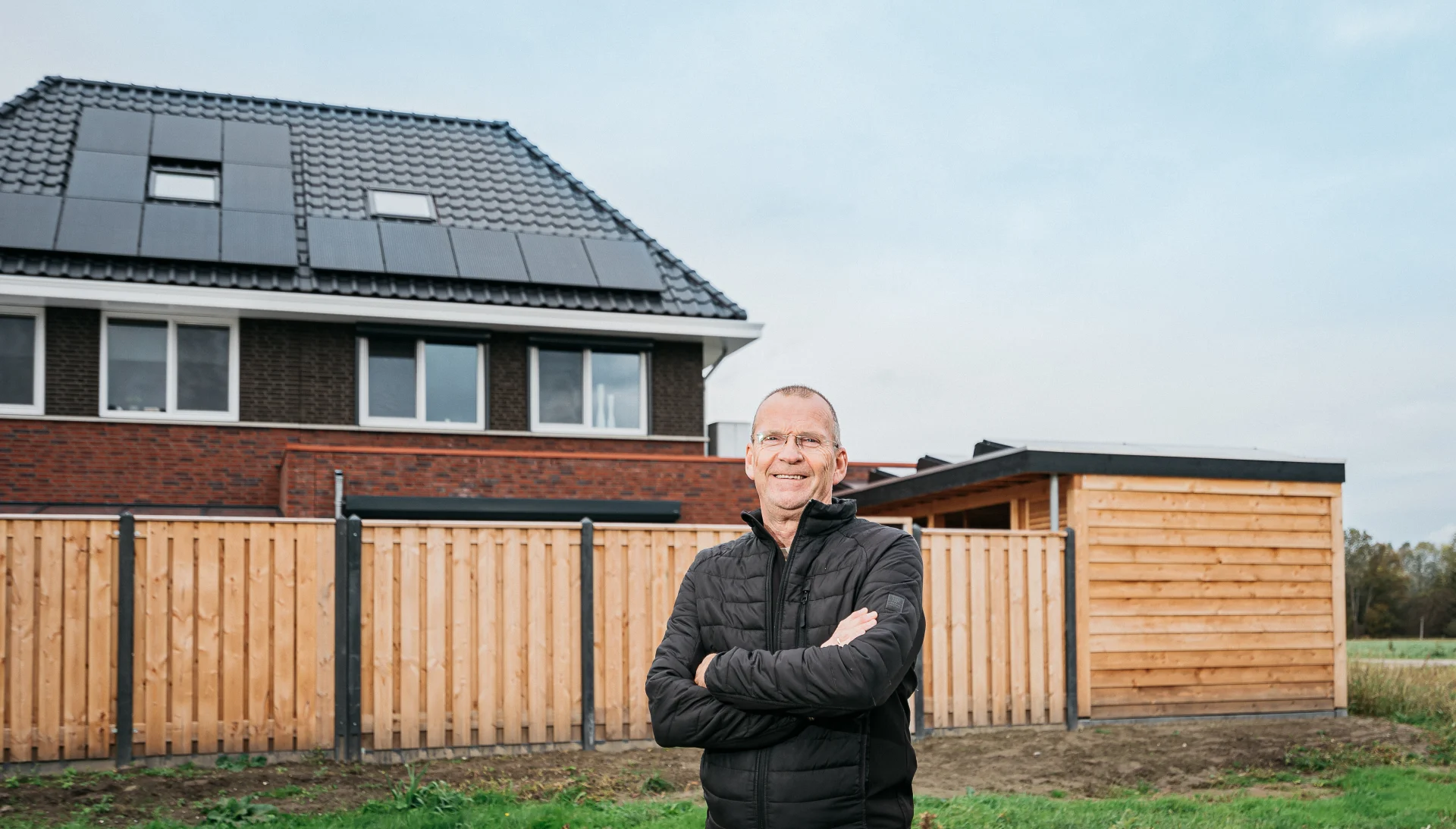 Familie Looy uit Steenbergen met zonnepanelen