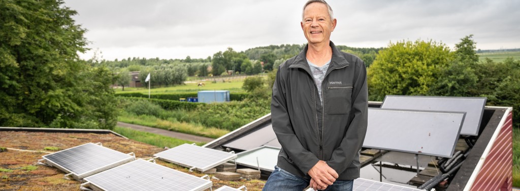 Familie van Dorsten uit Hellevoetsluis met zonnepanelen