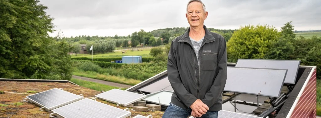 Familie van Dorsten uit Hellevoetsluis met zonnepanelen