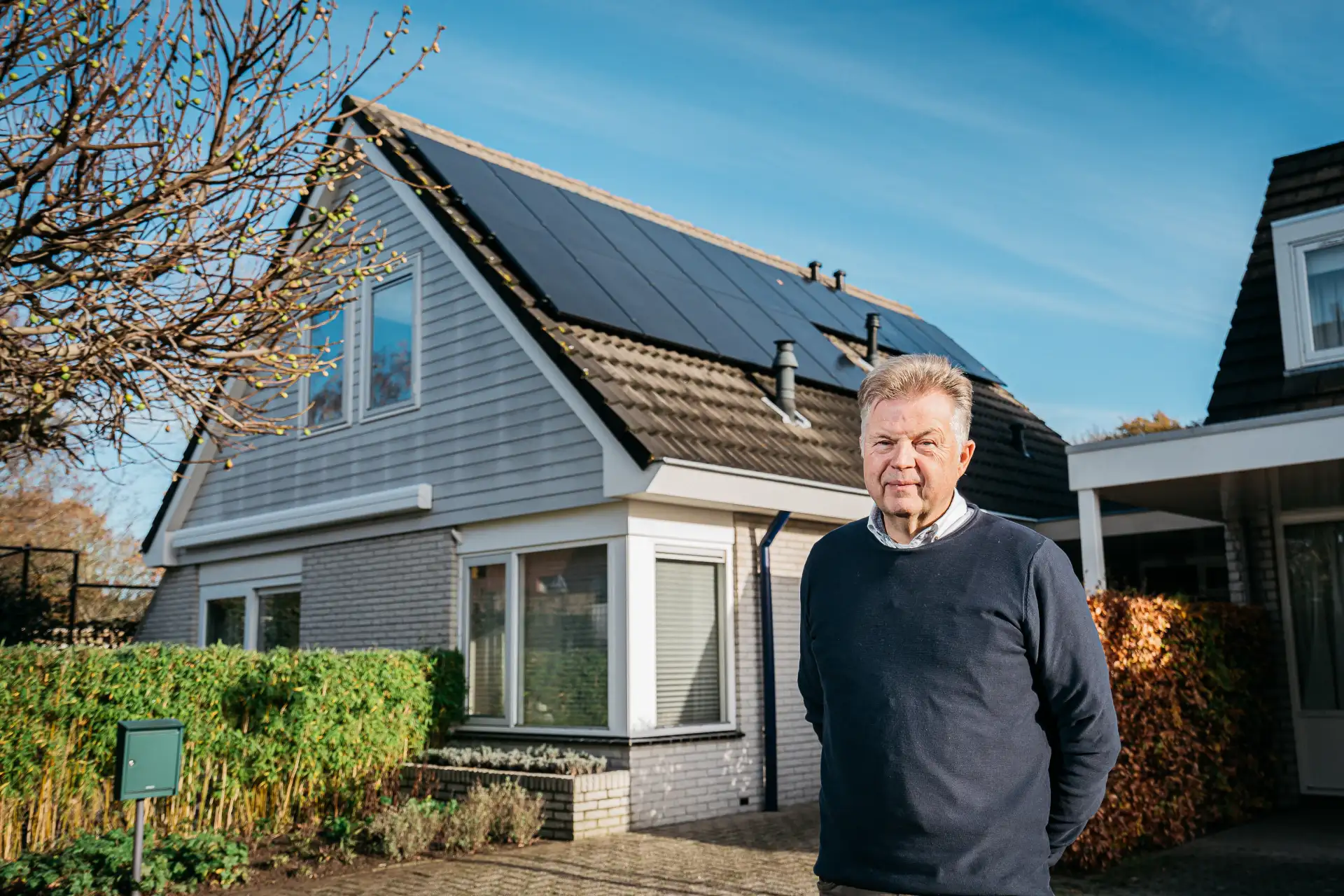 Dhr. Boudewijn uit Bergen op Zoom met zonnepanelen