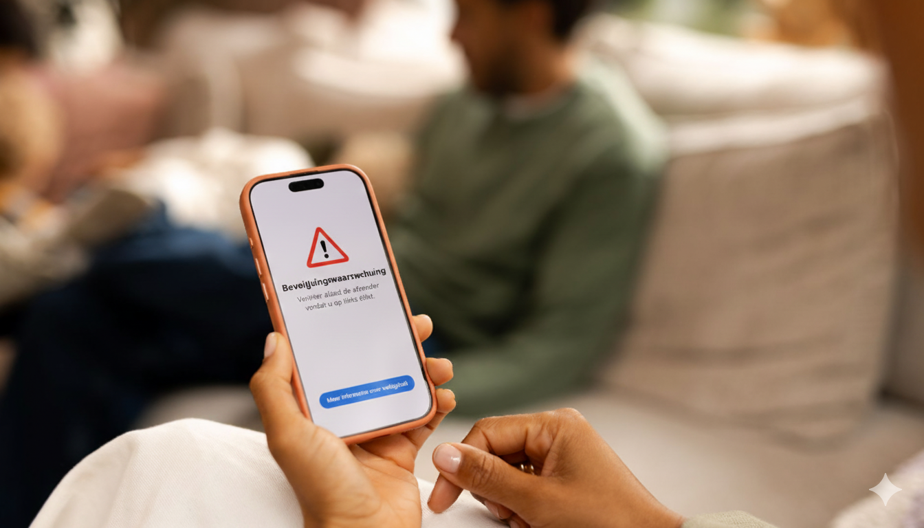 Waarschuwing voor phishing