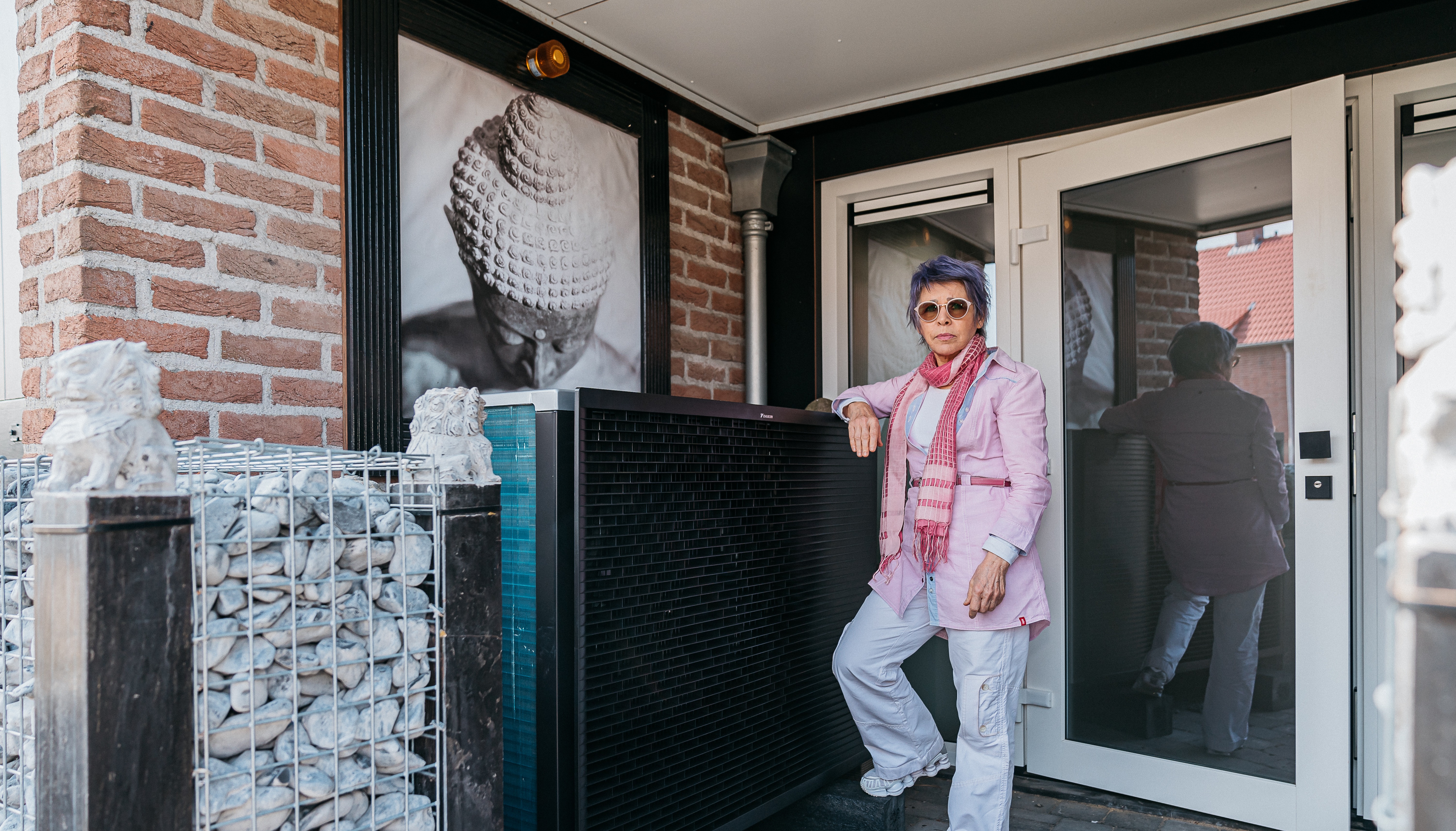 Familie van Boxsel uit Rijsbergen met zonnepanelen, warmtepomp en airco