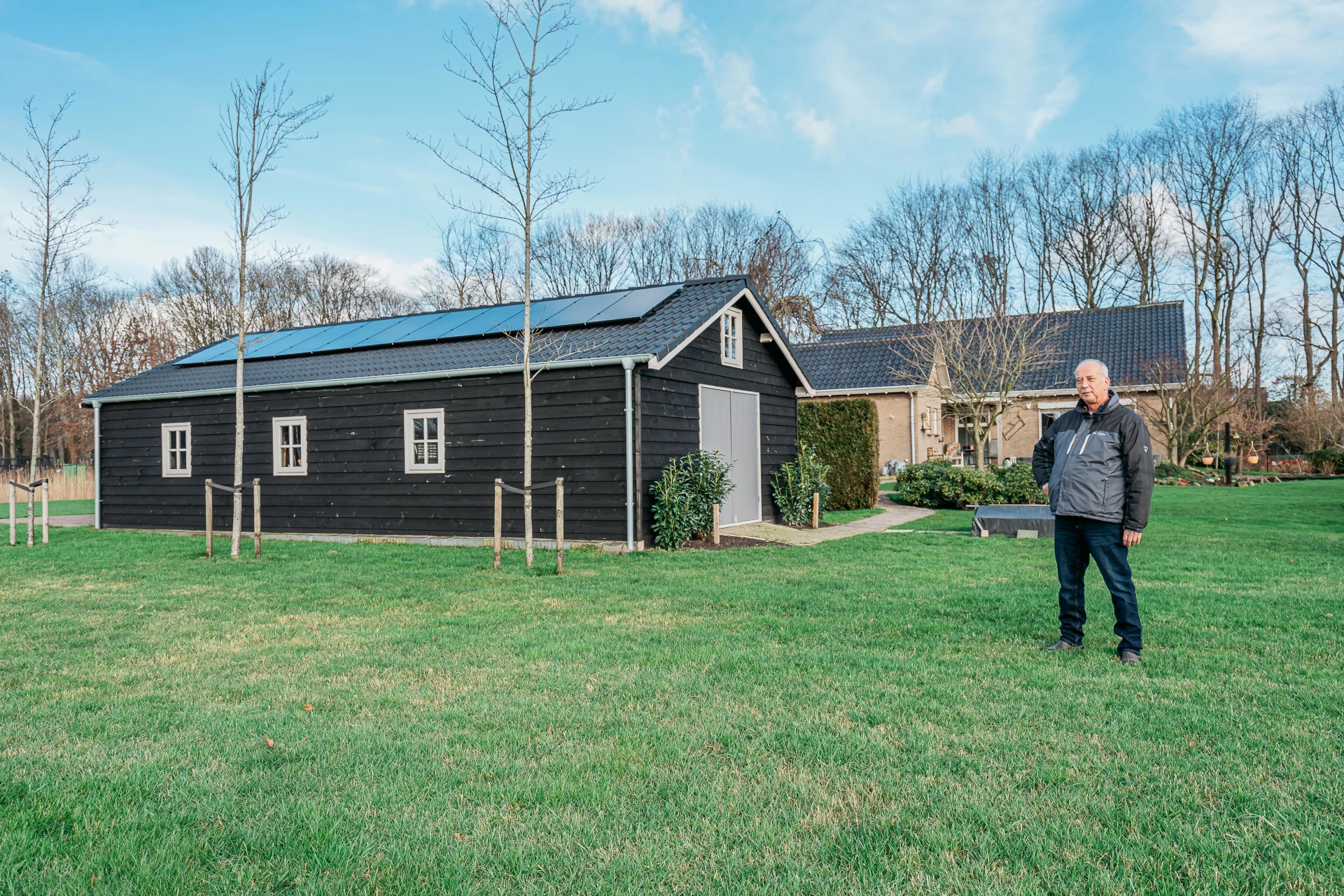 Familie van Oorschot uit Oudenbosch met zonnepanelen en een warmtepomp