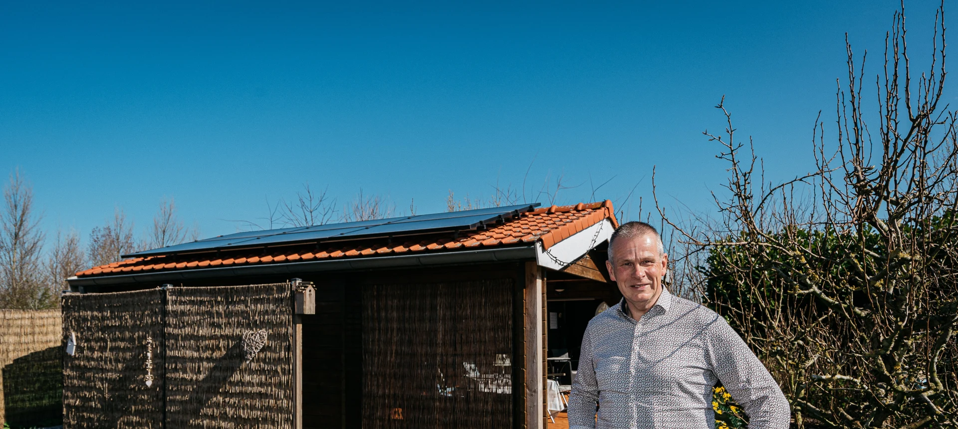 Dhr. Struik uit Ellemeet met een warmtepomp en zonnepanelen