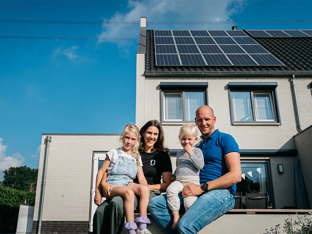 Mark en Ingrid Bot uit Sliedrecht met Zonnepanelen
