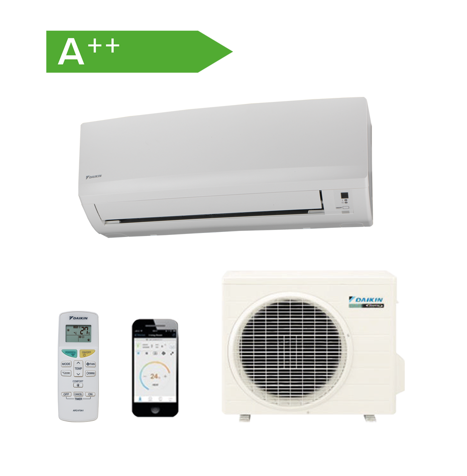 Daikin Sensira airco product render