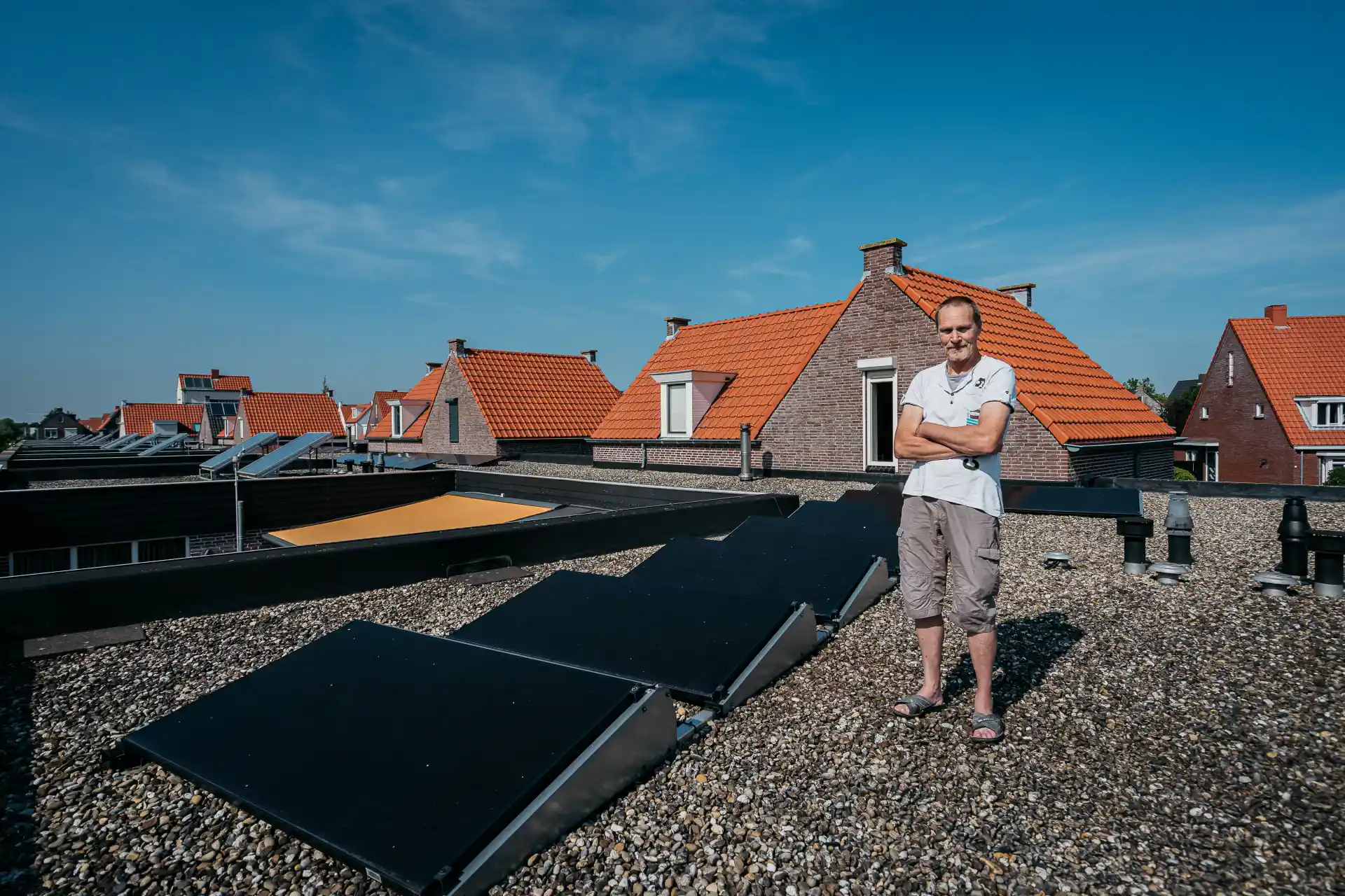 Familie Doorn uit Middelburg met een cv-ketel en zonnepanelen