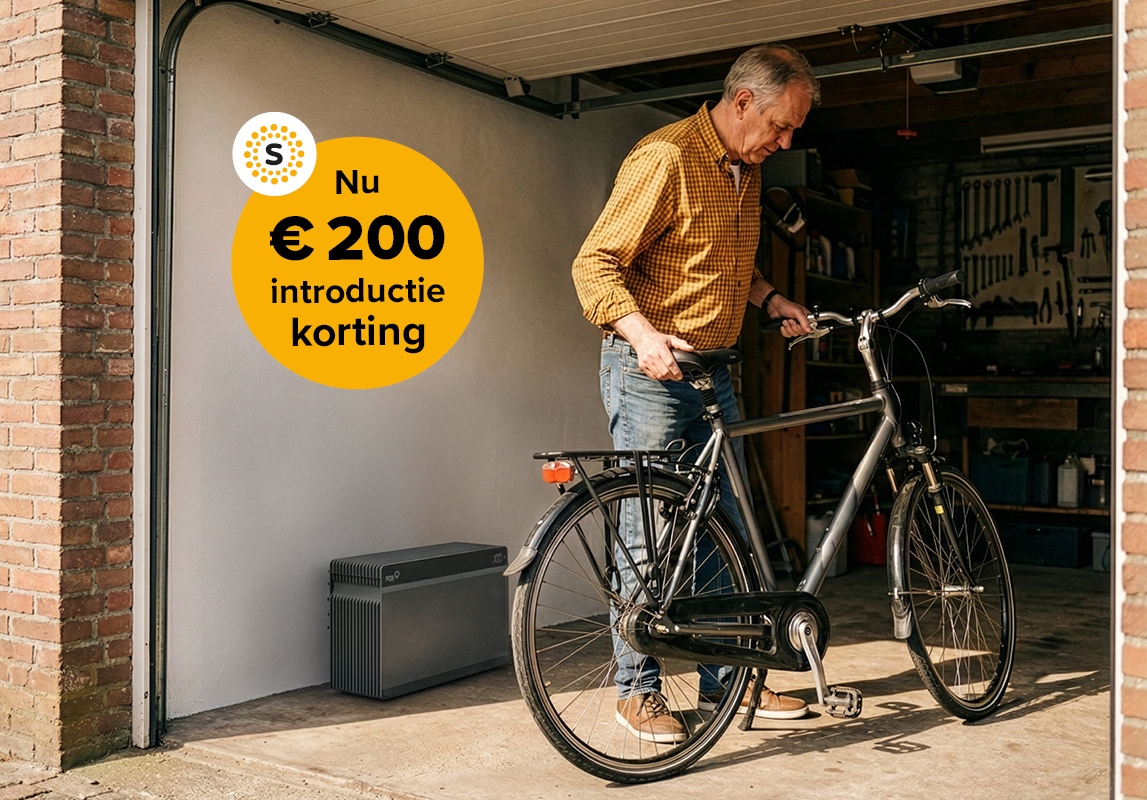 Hero - Thuisbatterij pagina Fox ESS met prijs