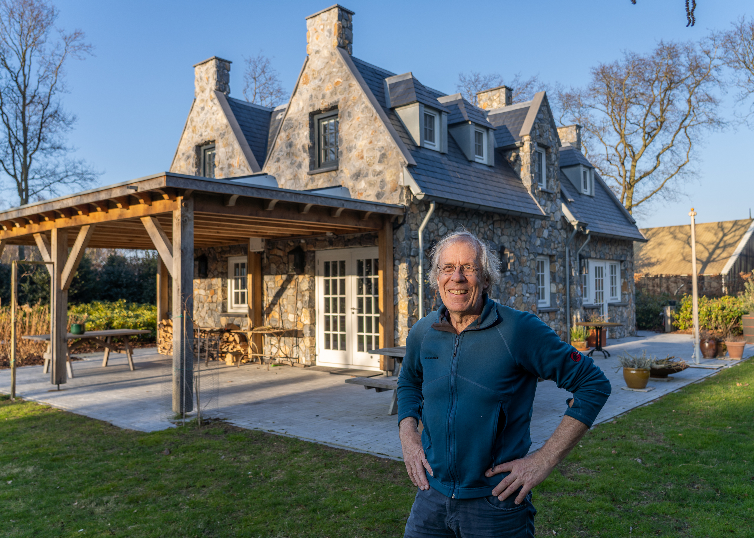 Frank Verhulst uit Renesse met zonnepanelen en een warmtepomp