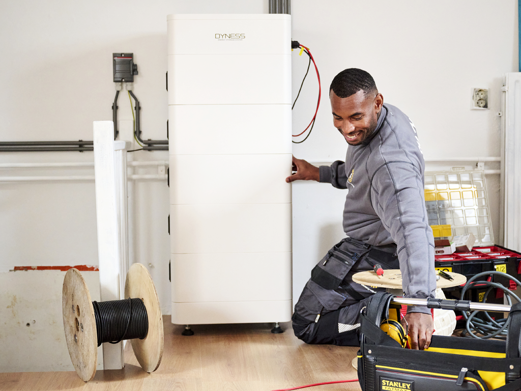 Thuisbatterij 17 kWh van de Saman Groep