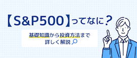 S&P500の基本から始め方まで分かる！ サムネイル画像