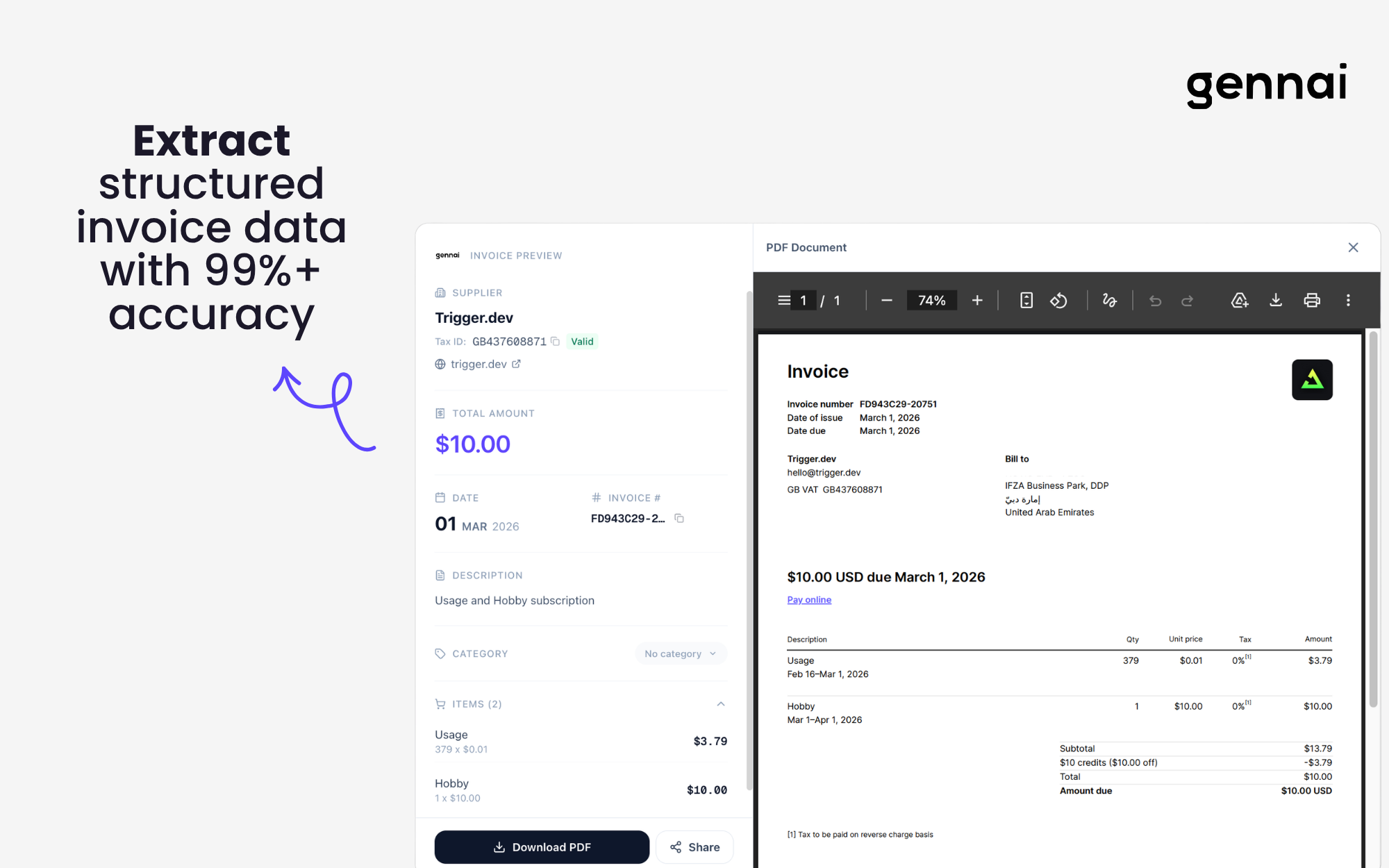 Screenshot 3 for app Gennai.io