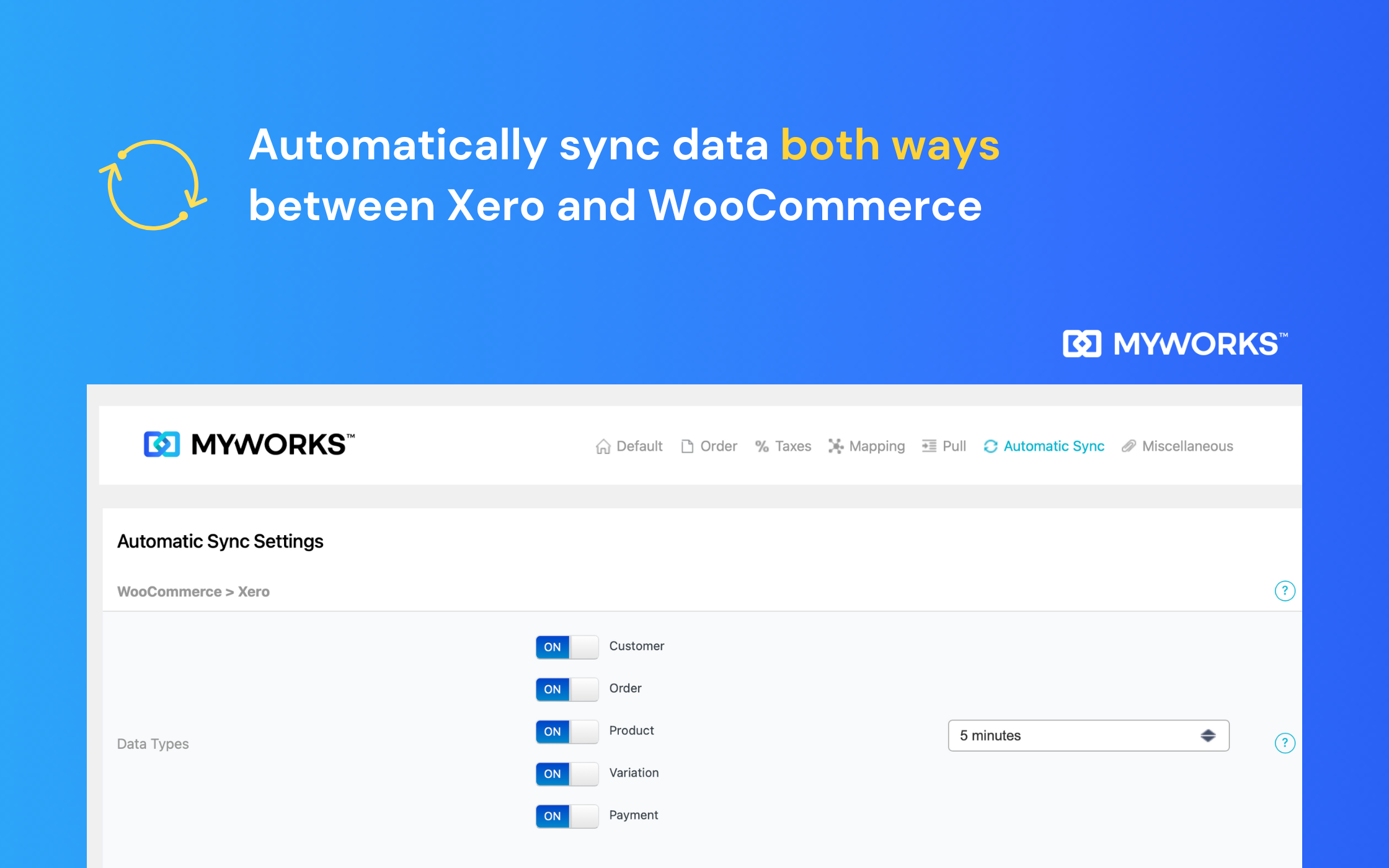 Screenshot 1 for app WooCommerce Automatic Sync