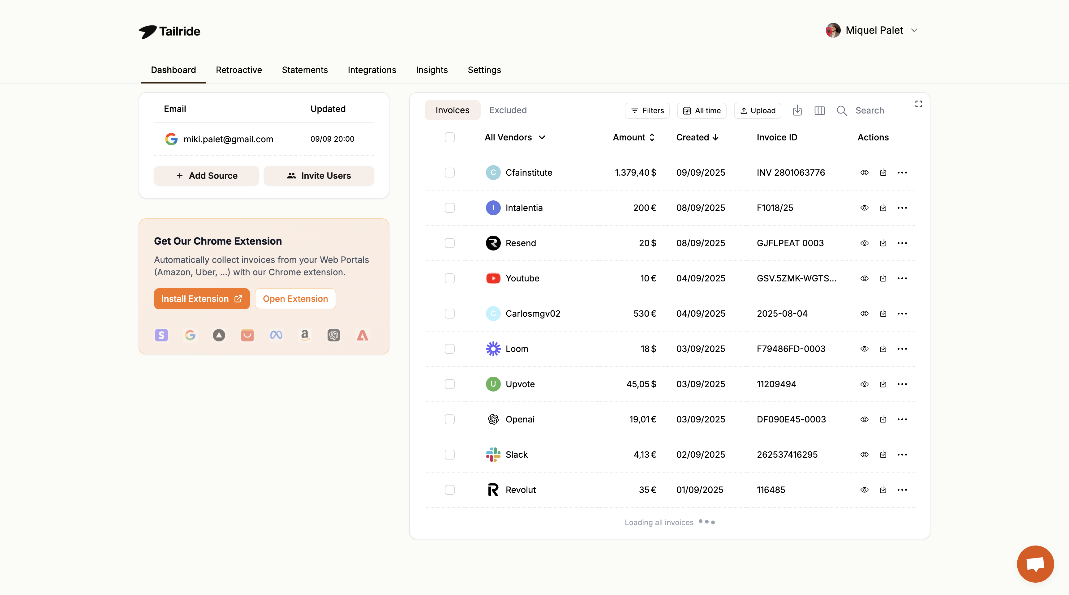 Screenshot 1 for app Tailride