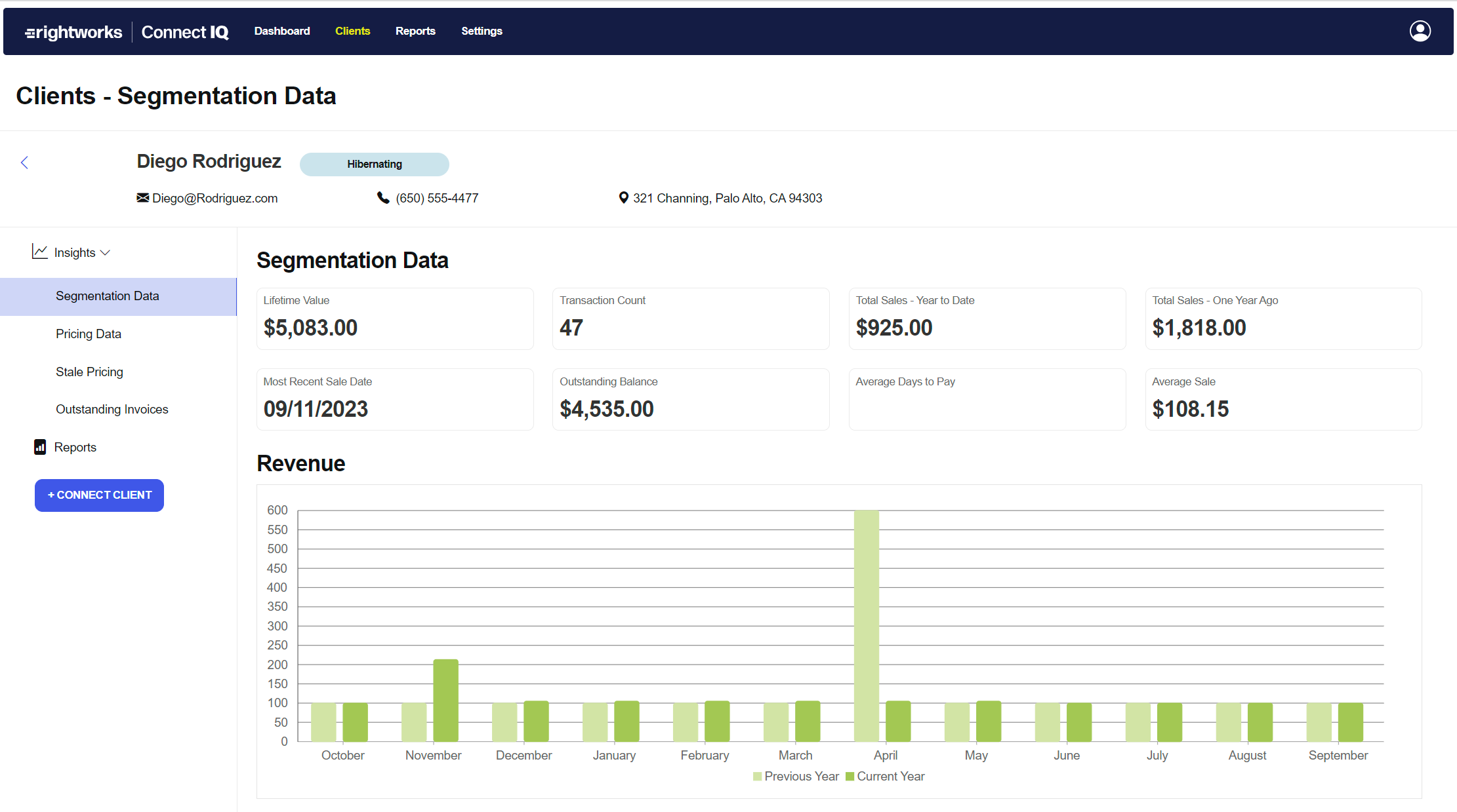 Screenshot 4 for app Rightworks Connect IQ