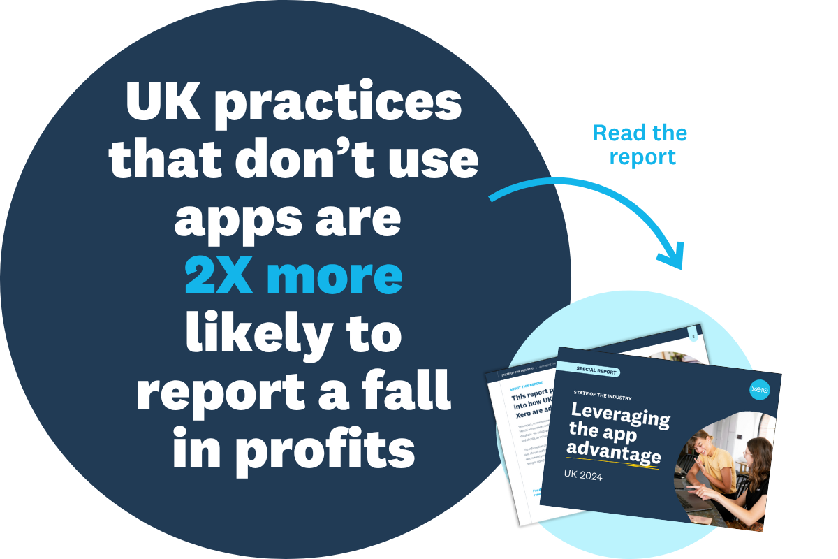 UK practices that don't use apps are 2X more likely to report a fall in profits. Read the report.