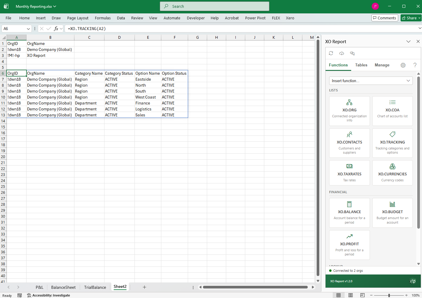 Screenshot 2 for app XO Report