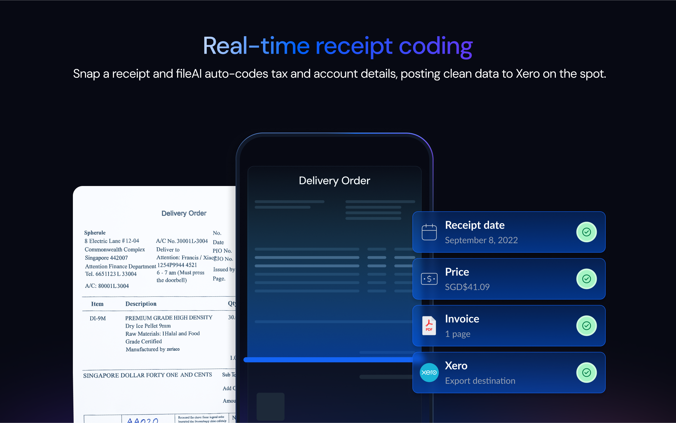 Screenshot 1 for app fileAI