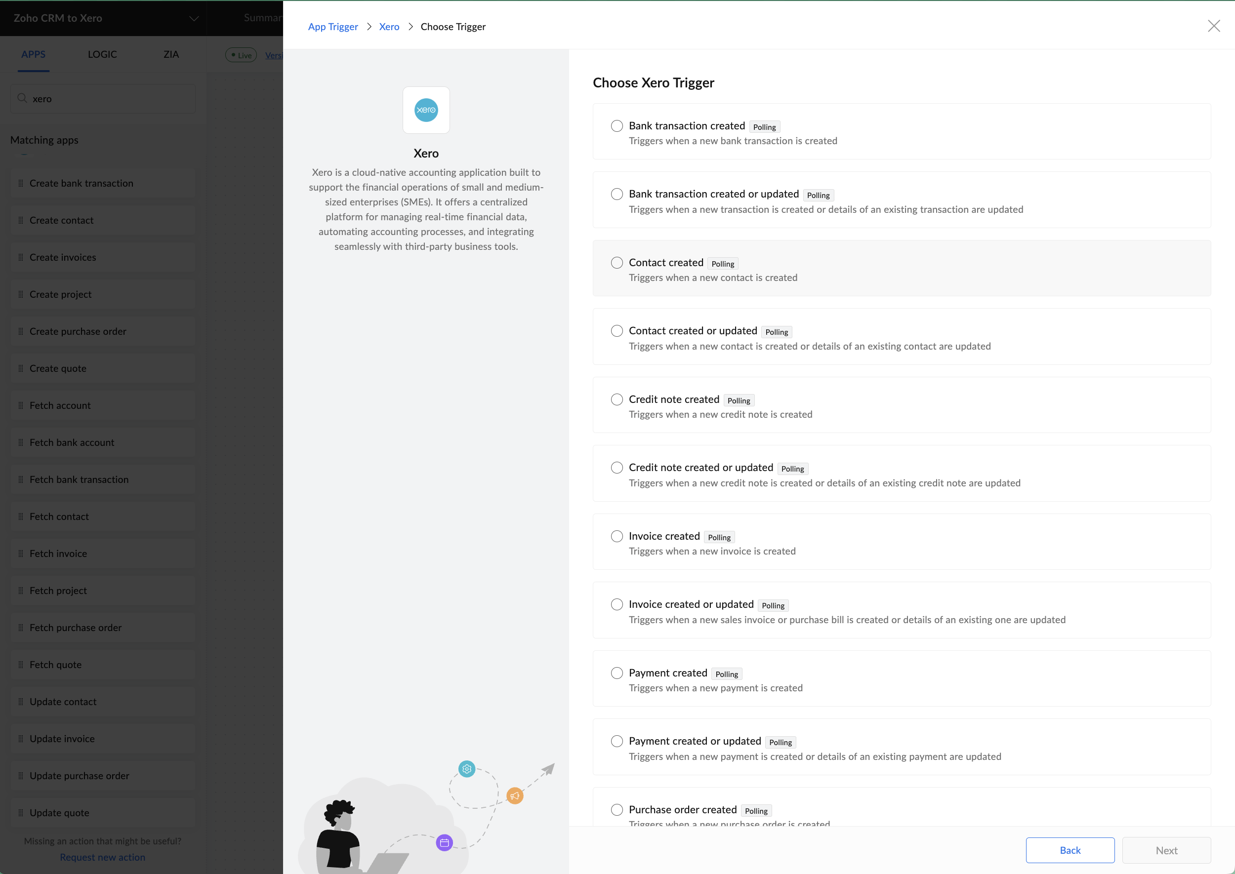 Screenshot 4 for app Zoho Flow