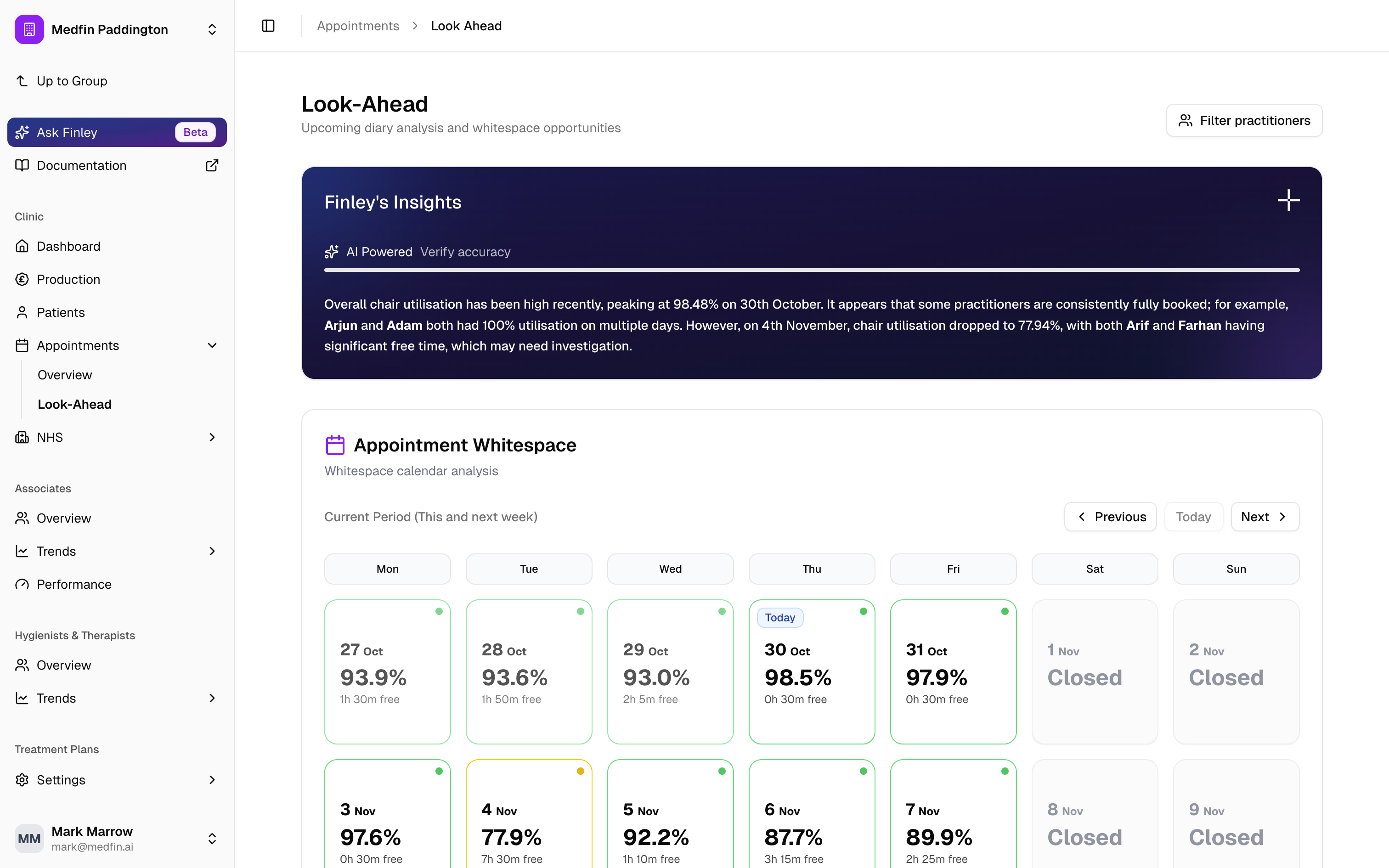 Screenshot 1 for app Medfin