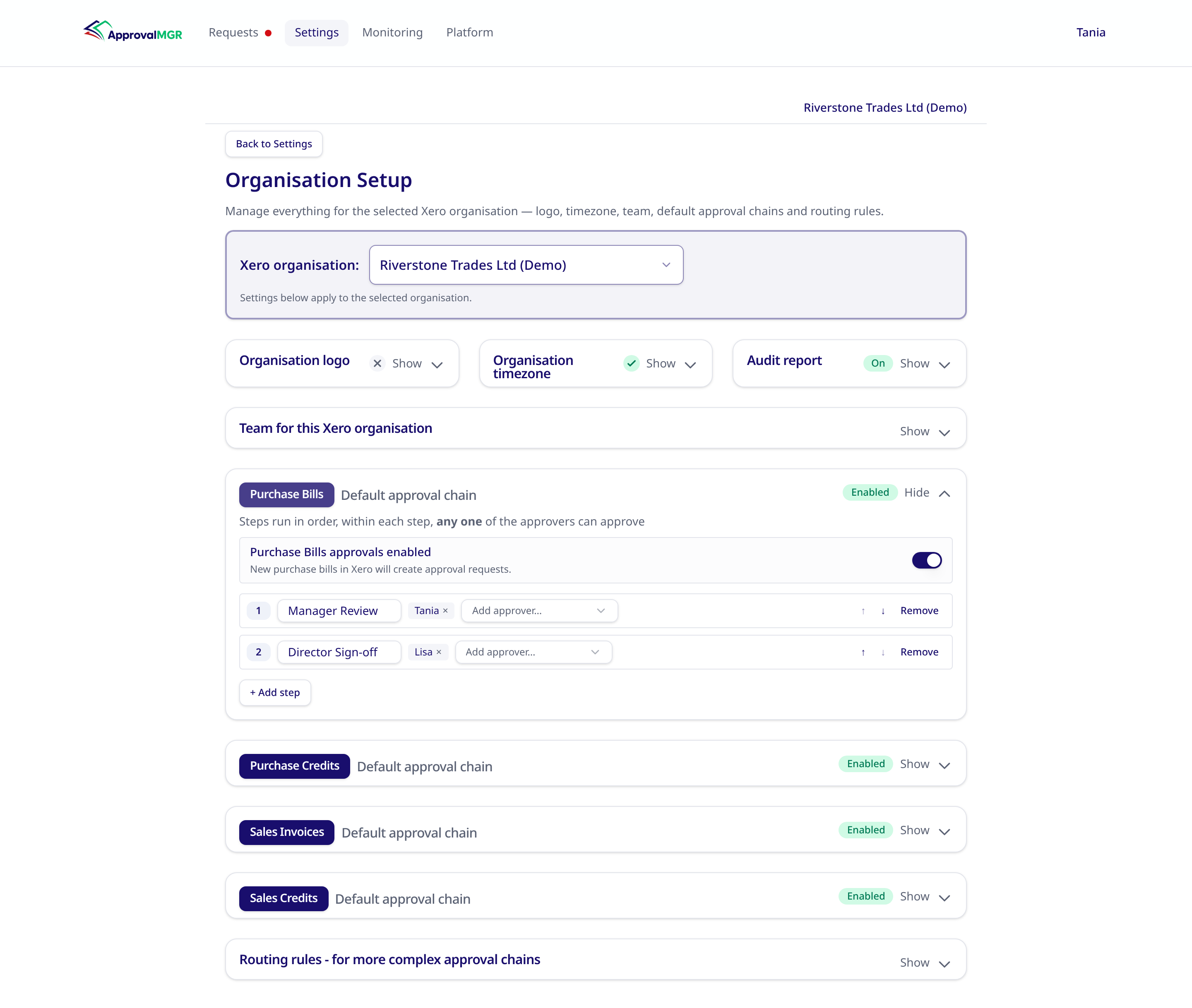 Screenshot 4 for app ApprovalMGR