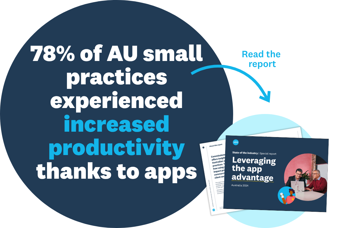 78% of small practices experienced increased productivity as a result of apps. Read the report.
