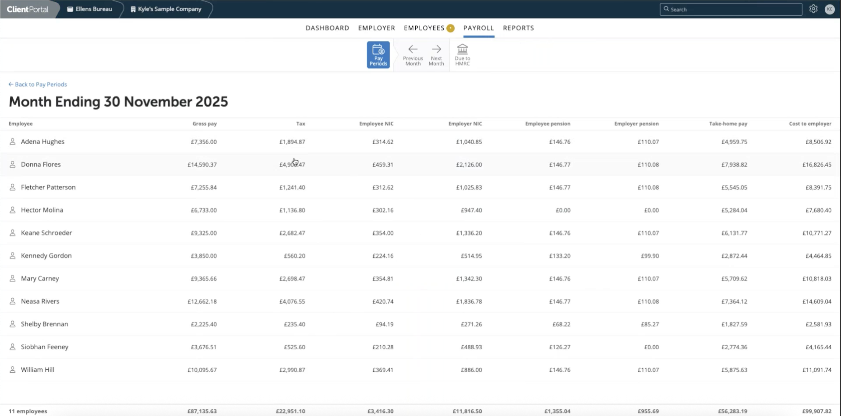 Screenshot 2 for app BrightPay