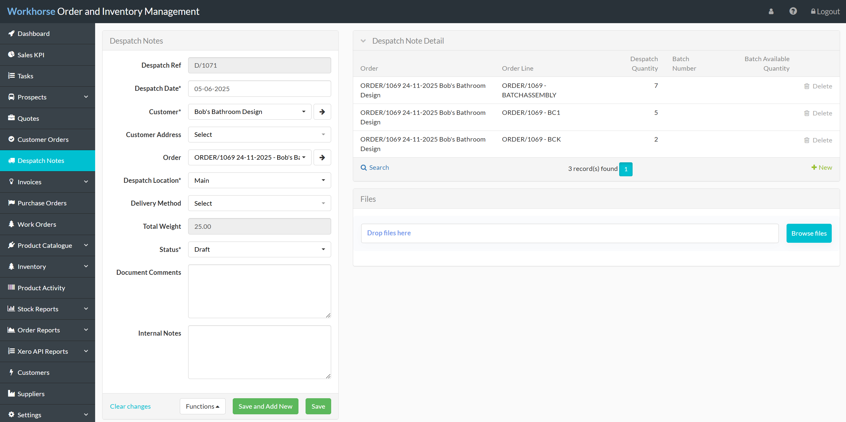 Screenshot 4 for app Workhorse Order & Inventory Management