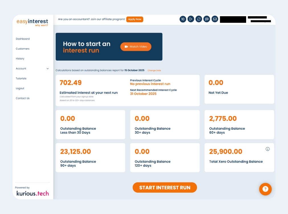 Screenshot 3 for app EasyInterest