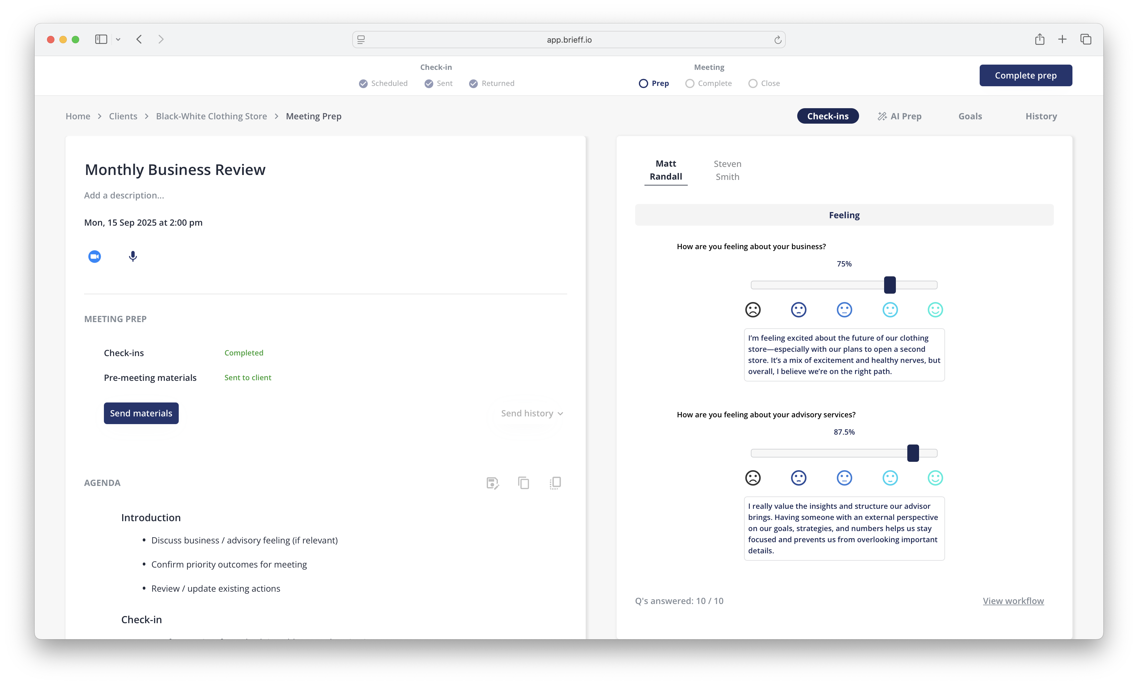 Screenshot 4 for app Brieff