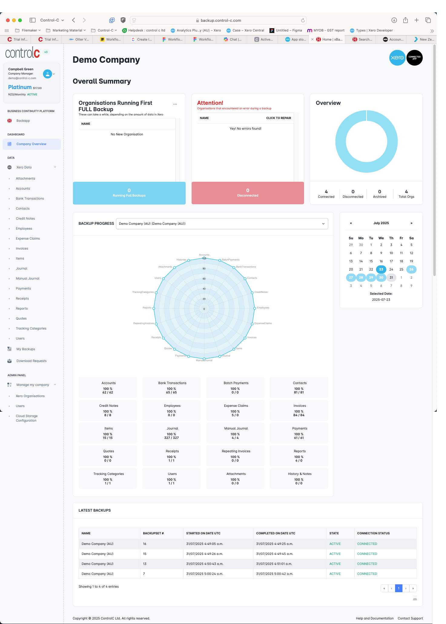 Screenshot 1 for app Controlc