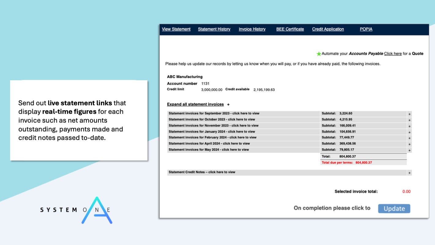 Screenshot 1 for app System1A