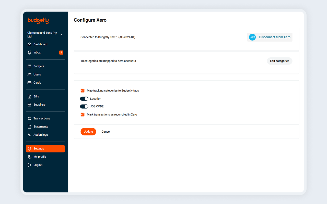 Screenshot 1 for app Budgetly
