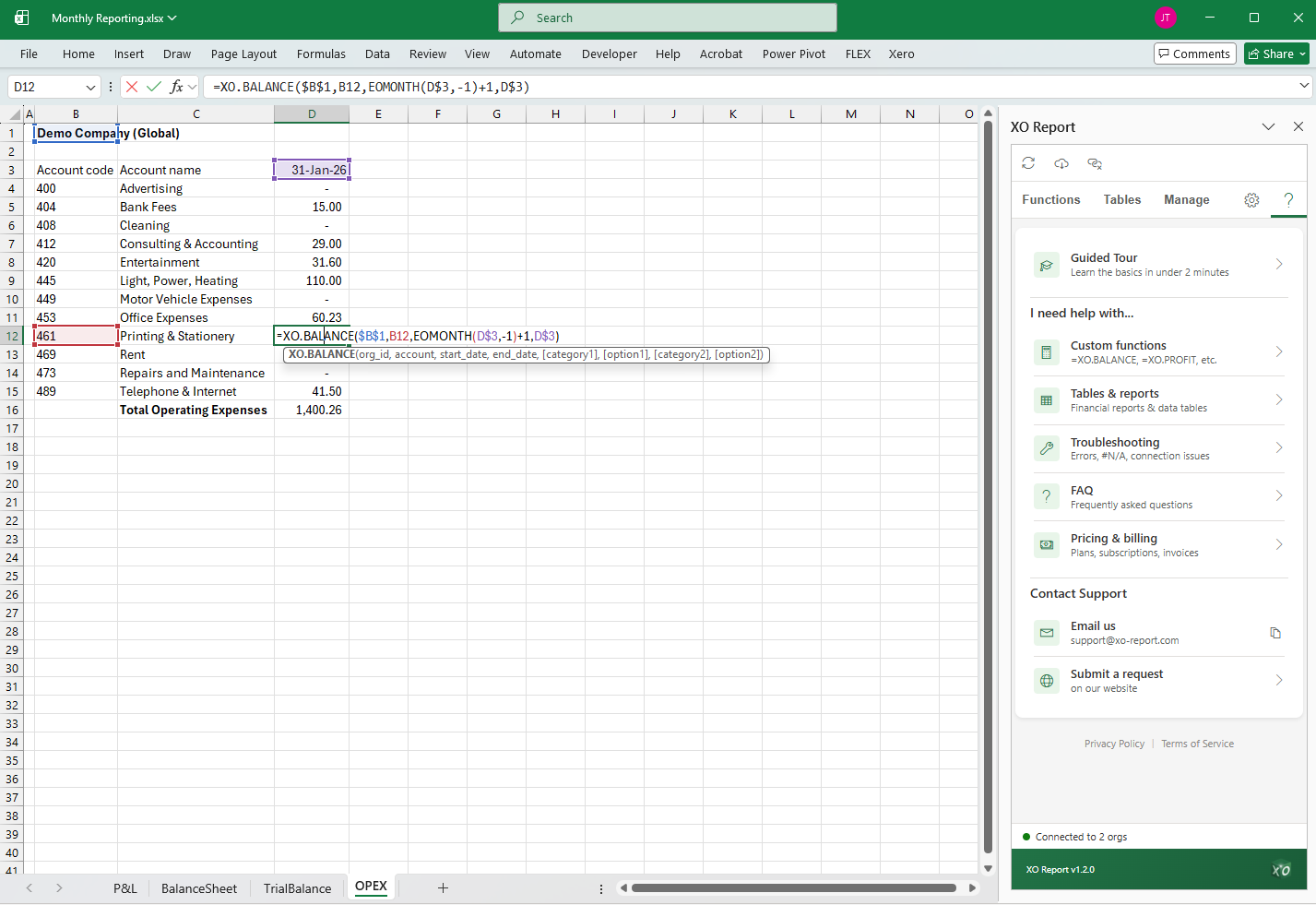 Screenshot 3 for app XO Report
