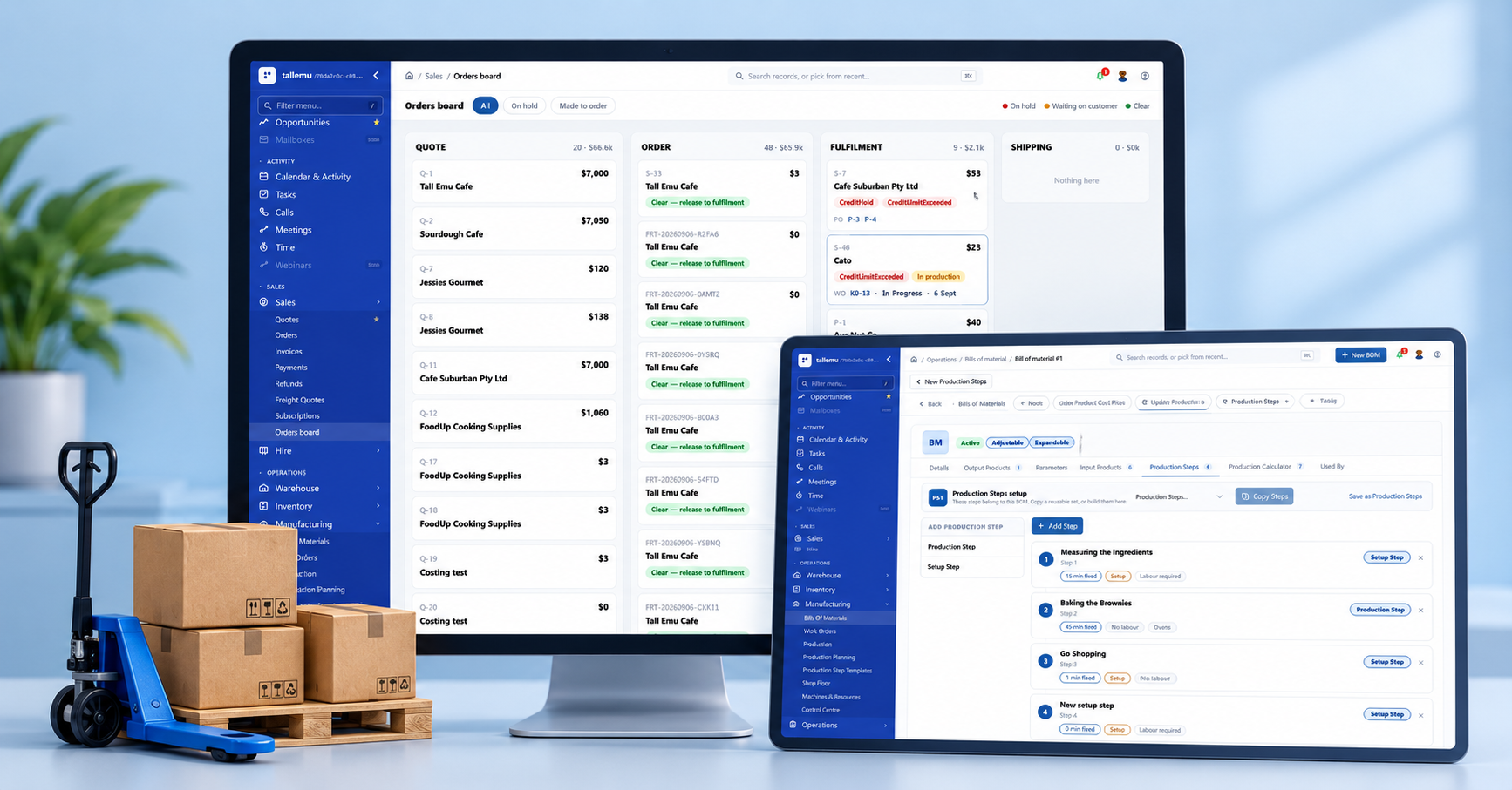 Screenshot 6 for app Tall Emu CRM