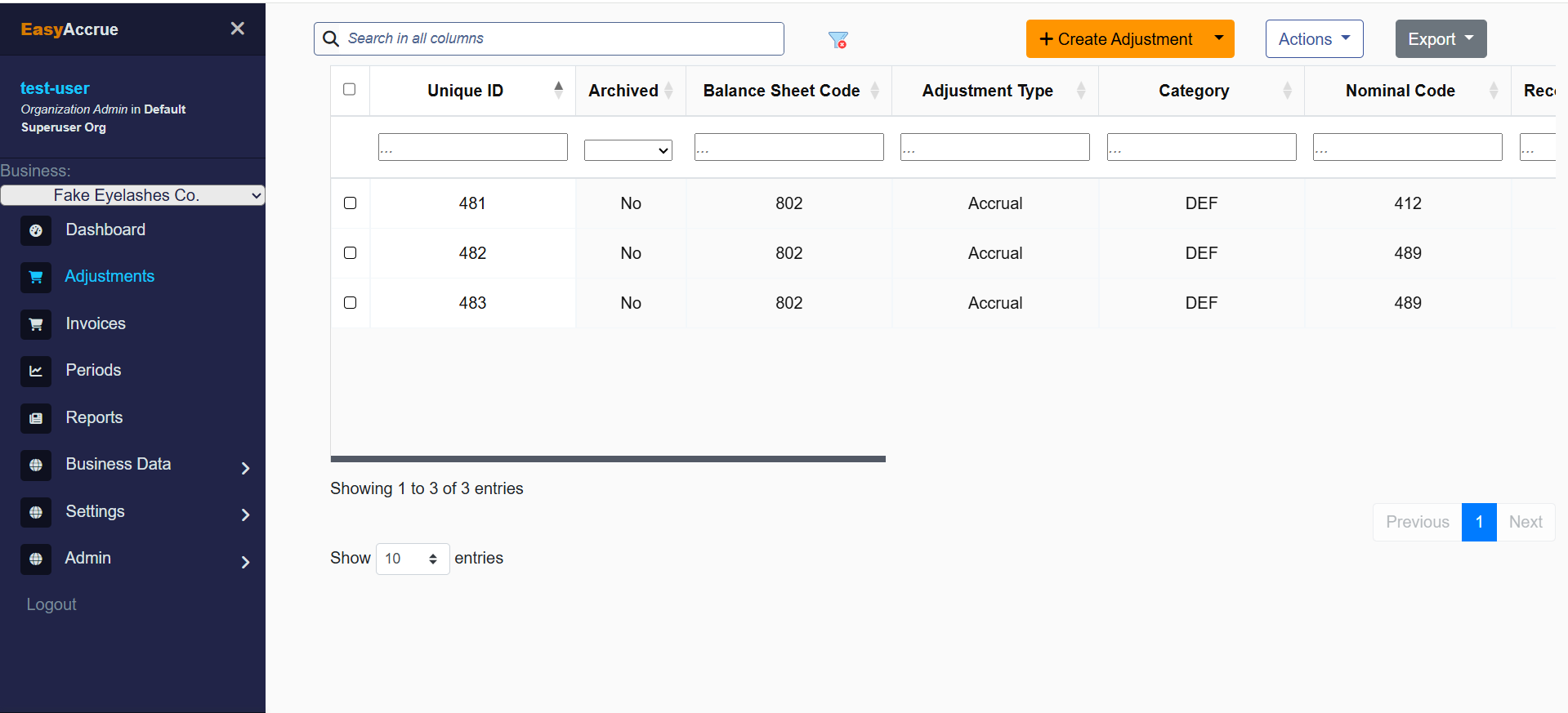 Screenshot 3 for app EasyAccrue