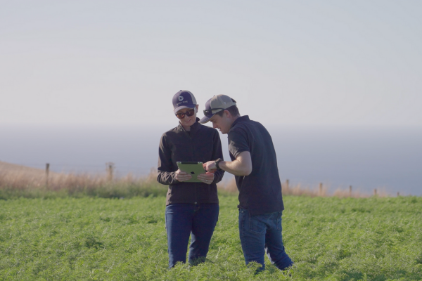 Emily Roberts and Rob Arvier of West Pine Ag