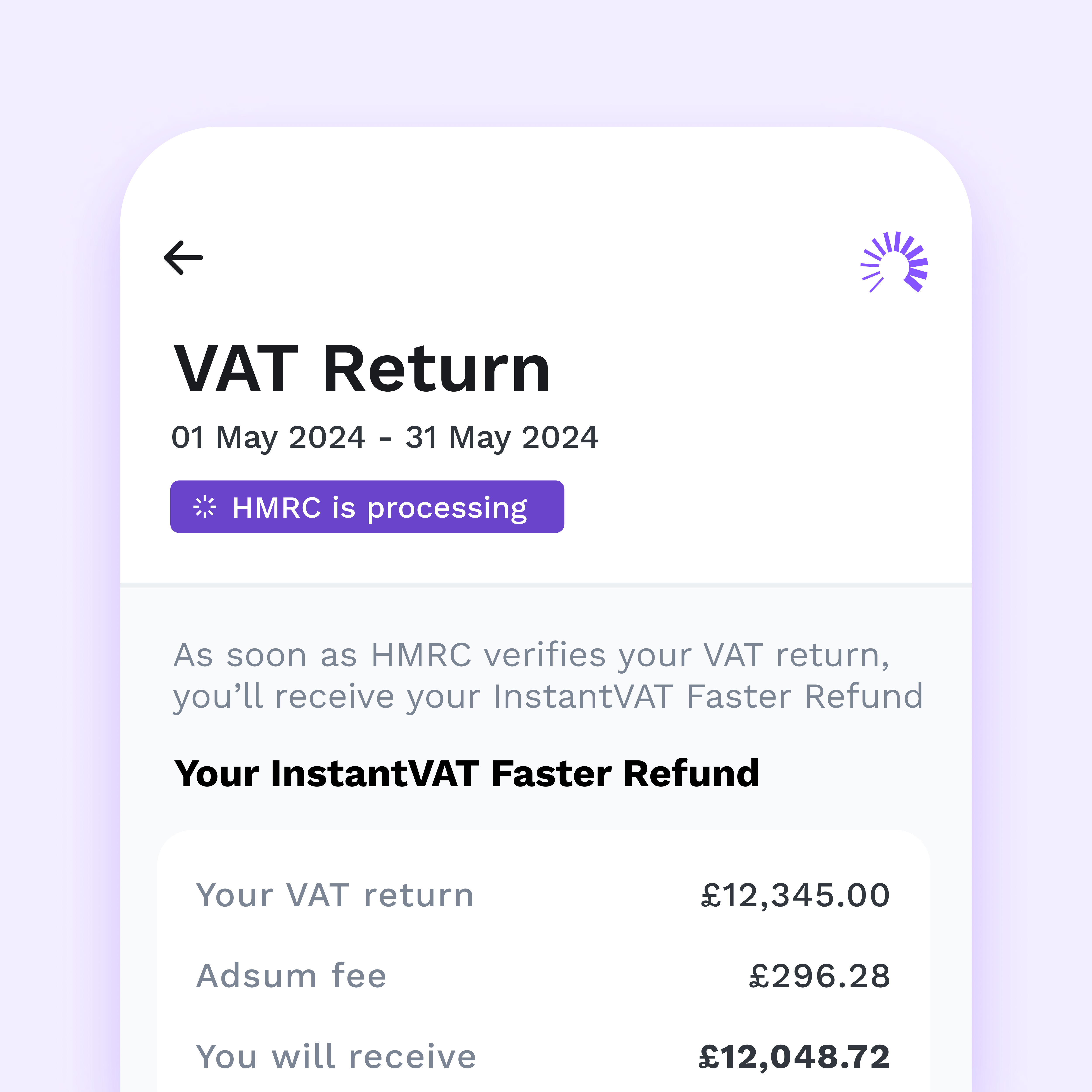 Screenshot 3 for app InstantVAT Faster Refunds